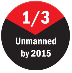 1/3 Unmanned By 2015 Button